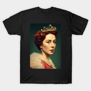 Portrait of Queen Elizabeth II T-Shirt